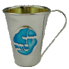 Yeled Tov Silver-Plated Cup - 'Good Boy'