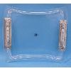 Crystal and Sterling-Silver Tray - 8630-2