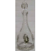 Crystal and Sterling Silver Decanter Bottle - 101878