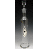 Crystal and Sterling Silver Decanter Bottle - 238