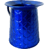 Blue Circles Decorative Tin Washing Cup
