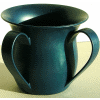 Blue-Green Unbreakable Washing Cup by Ronit Akavia